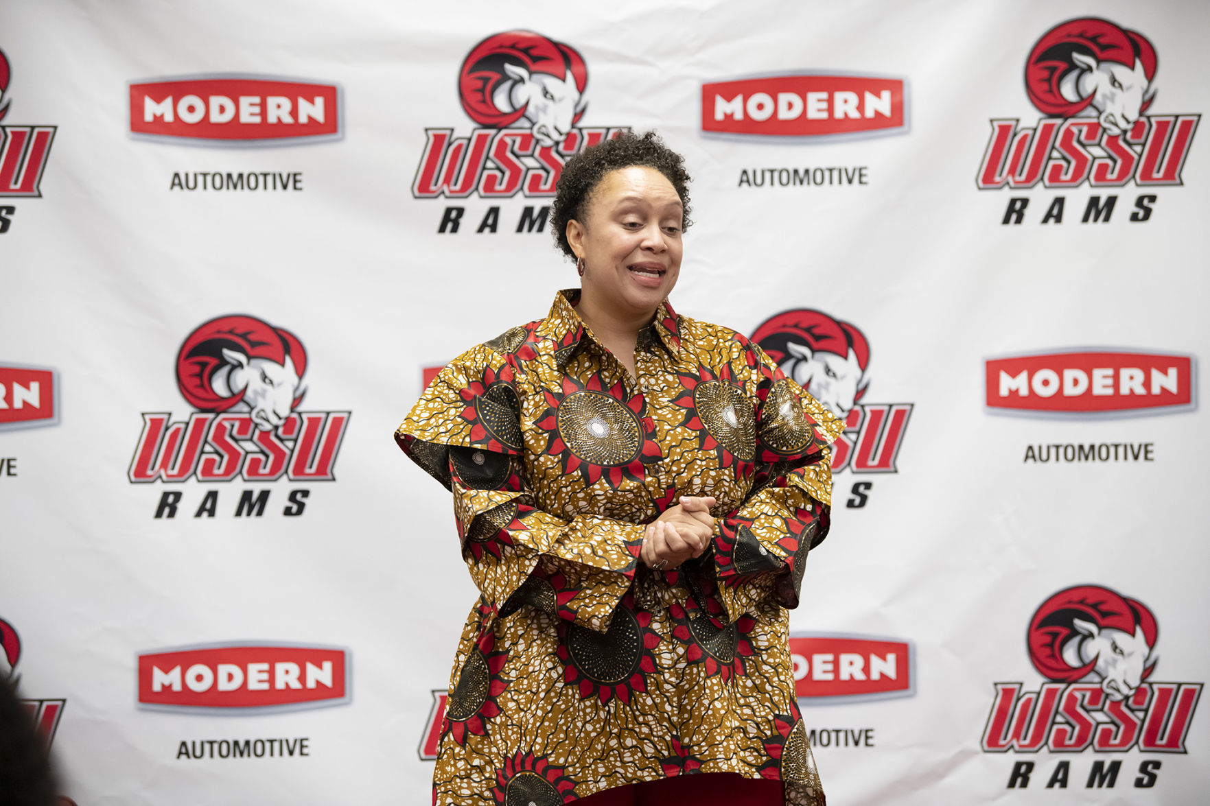 Athletic Director Etienne Thomas Press Conference